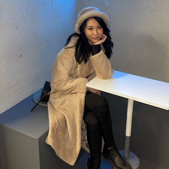 Noize Estelle Faux Fur Long Coat - Picture 5 of 6